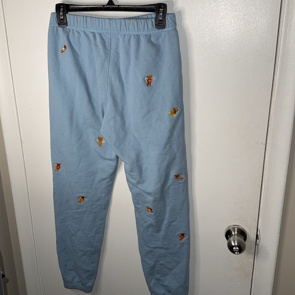 TEDDY FRESH | Light Blue Embroidered Teddy Bear Angels | Women’s Sweatpants (S) - Picture 5 of 7